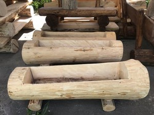 Donice - koryta drewniane