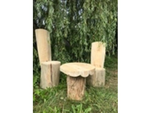 STOLIK KAWOWY Z PNIA DRZEWA 